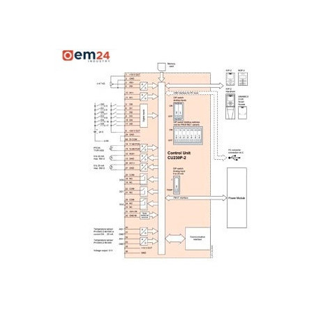 JEDNOSTKA STERUJĄCA SIEMENS SINAMICS G120 CU230P-2HVAC - 6SL3243-0BB30-1HA3