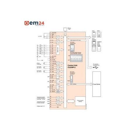 JEDNOSTKA STERUJĄCA SIEMENS SINAMICS G120 CU230P-2 DP - 6SL3243-0BB30-1PA3