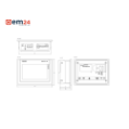 SIEMENS SIMATIC TP700 COMFORT PANEL 7″ – 6AV2124-0GC01-0AX0