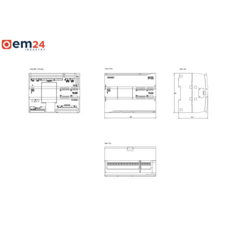 SIEMENS SIMATIC S7-1200 CPU 1215C DC/DC/DC - 6ES7215-1AG40-0XB0