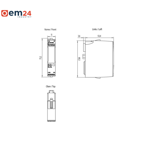 MODUŁ SIEMENS SIMATIC ET 200SP ANALOGOWE I/O FAIL SAFE – 6ES7136-6AA00-0CA1