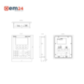 SIEMENS SIMATIC BASIC HMI PANEL KP400 COLOR PN 4"- 6AV6647-0AJ11-3AX0