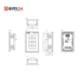 PANEL PRZYCISKOWY KP8F PN PROFISAFE - 6AV3688-3AF37-0AX0