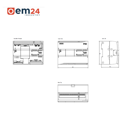 SIEMENS SIMATIC S7-1200F CPU 1215FC DC/DC/PRZEKAŹNIK - 6ES7215-1HF40-0XB0