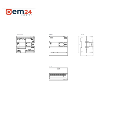 SIEMENS SIMATIC S7-1200F CPU 1214FC DC/DC/PRZEKAŹNIK - 6ES7214-1HF40-0XB0