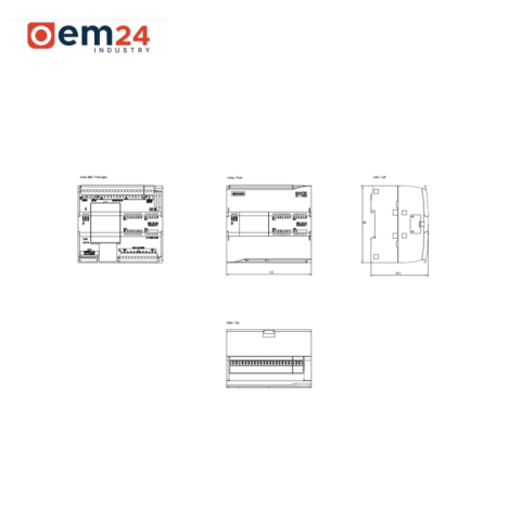 SIEMENS SIMATIC S7-1200 CPU 1214C DC/DC/PRZEKAŹNIK - 6ES7214-1HG31-0XB0