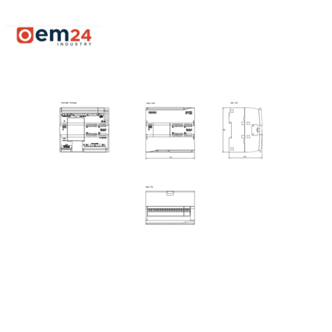 SIEMENS SIMATIC S7-1200 CPU 1214C AC/DC/PRZEKAŹNIK - 6ES7214-1BG31-0XB0